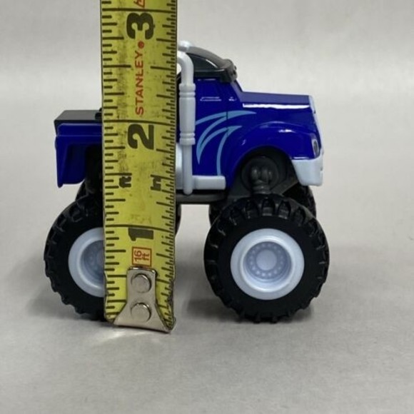 Blaze and the Monster Machines Crusher Blue Truck Toy Car Kids Tv Show - read - Picture 9 of 11